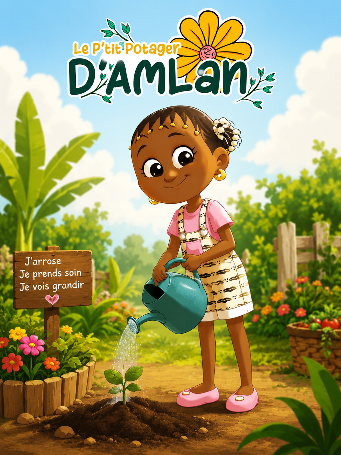 Affiche : Le P'tit Potager d'Amlan