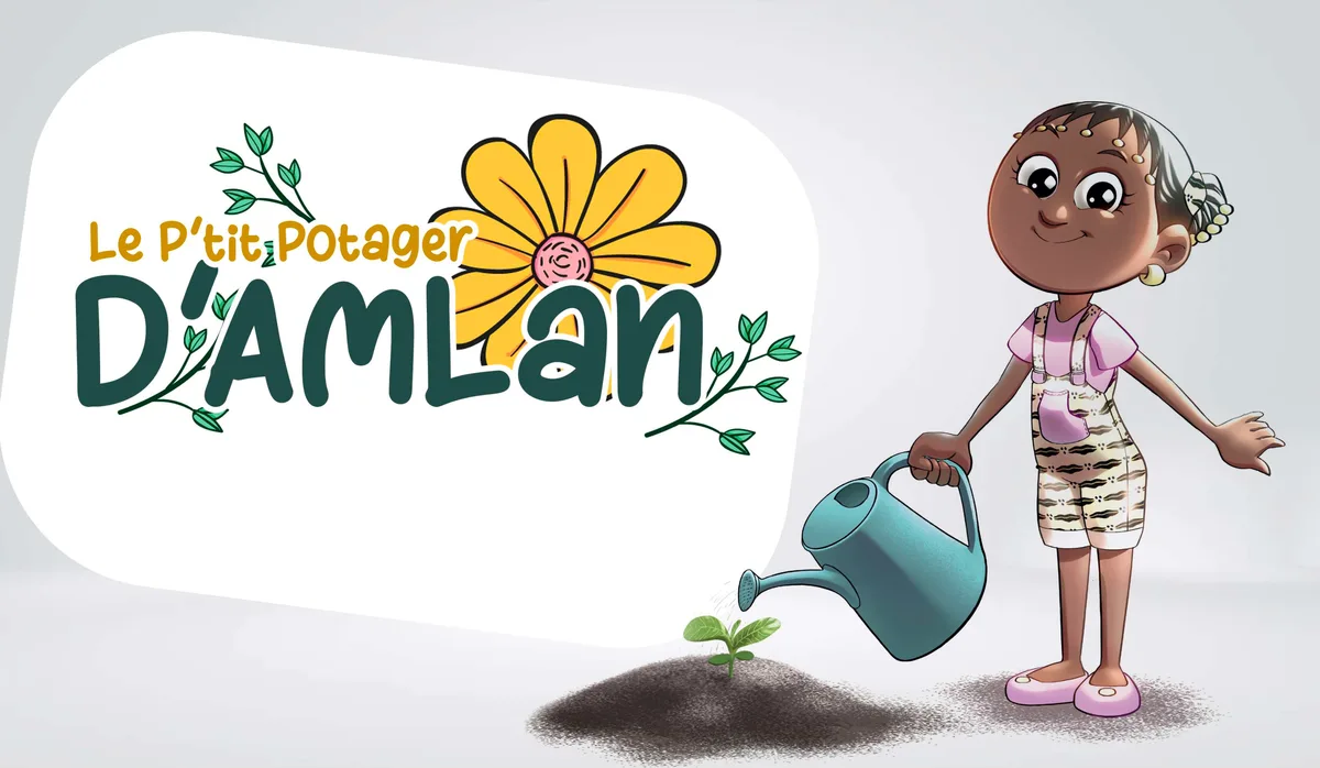 Affiche : Le P'tit Potager d'Amlan