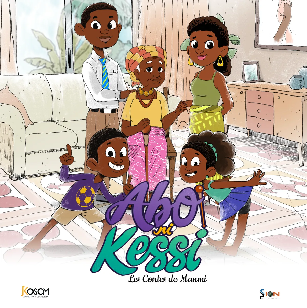 Affiche : Habo ni Kessi — Les Contes de Nanan